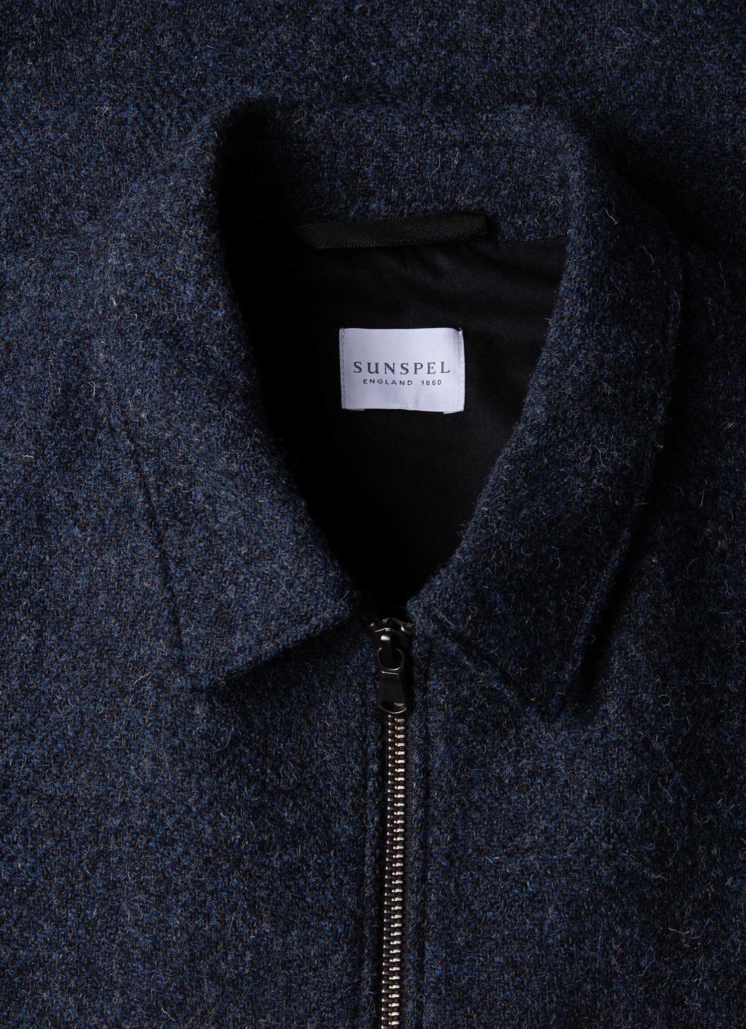Harris Tweed Harrington Jacket - 4