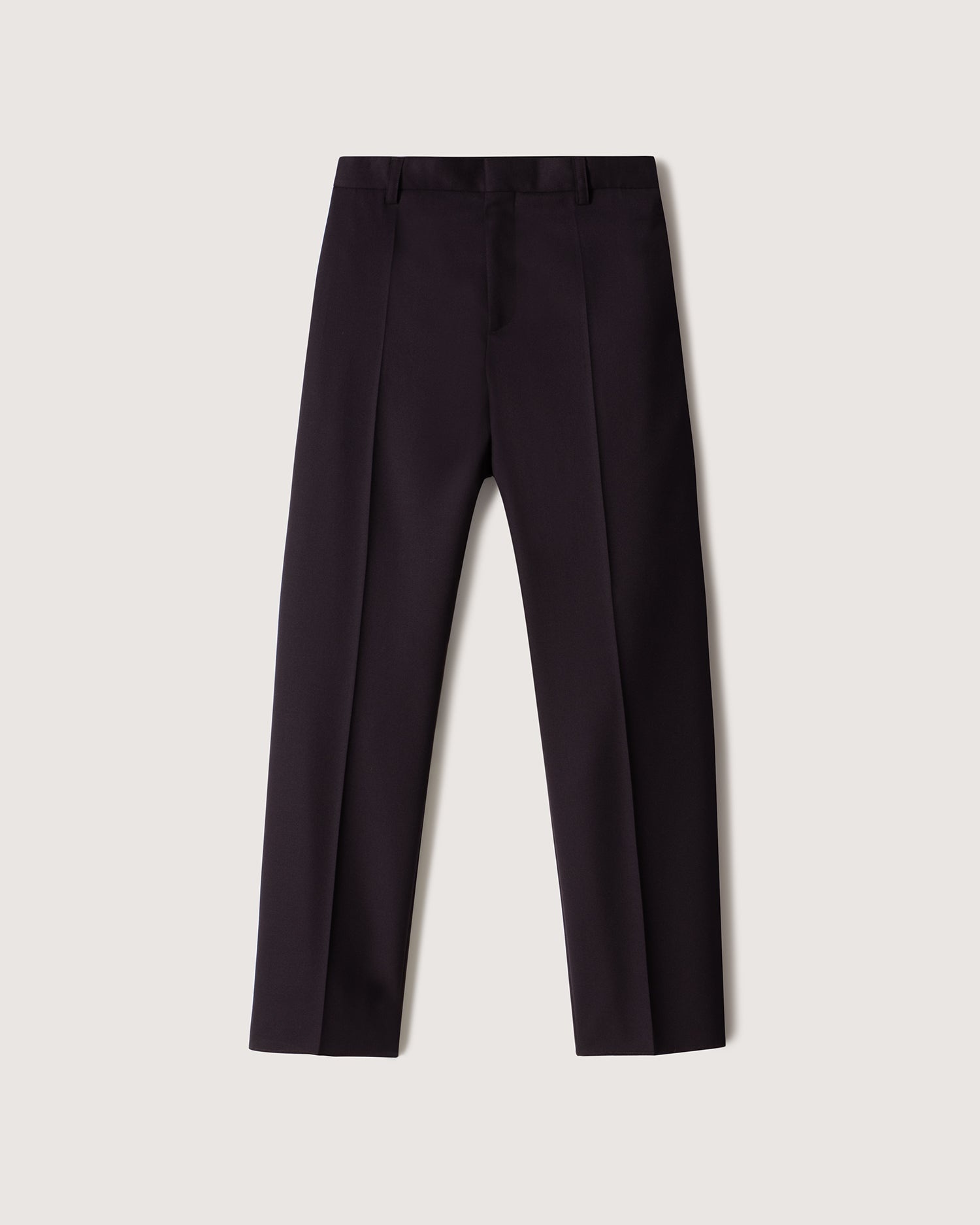 Twill Straight-Leg Pants - 1