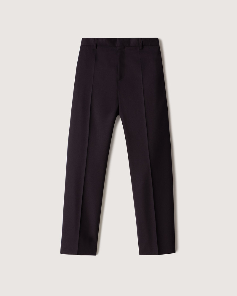 Twill Straight-Leg Pants 1