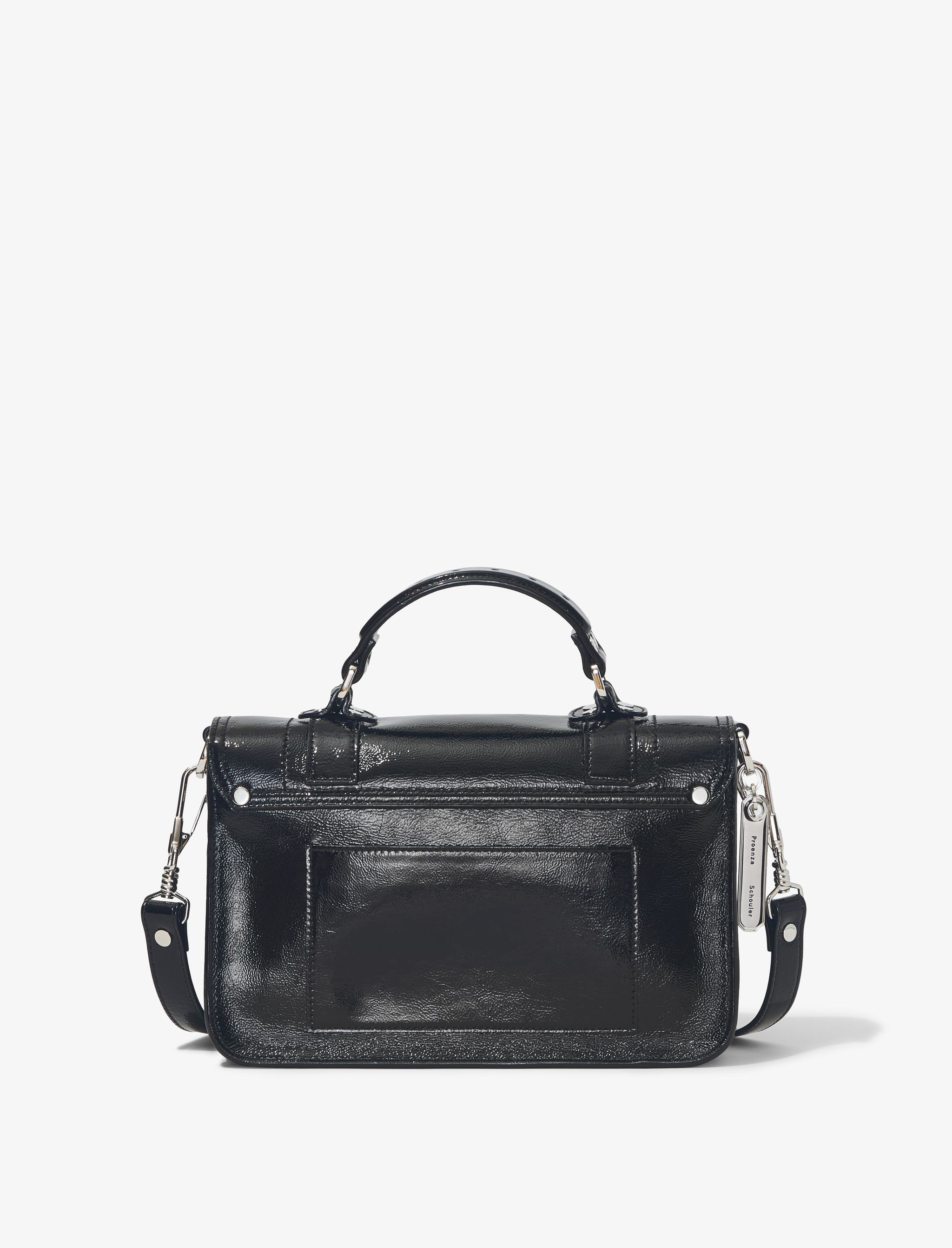 Crinkled Patent PS1 Tiny Bag - 4