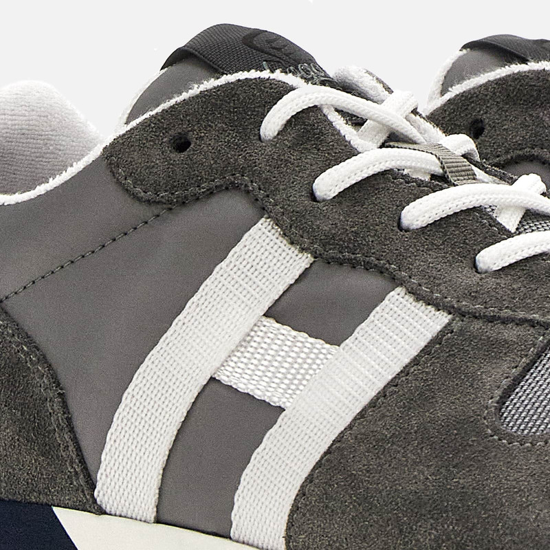 Sneakers Hogan H383 Grey White Yellow 6