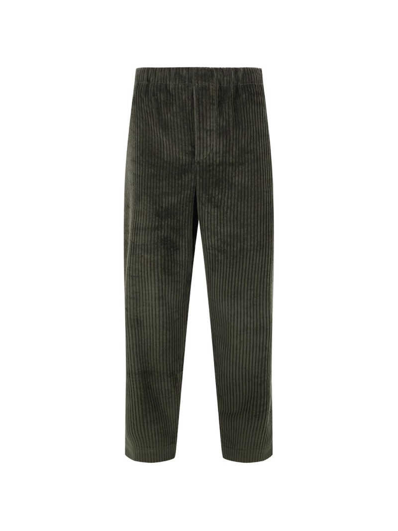 corduroy drawstring trousers 1