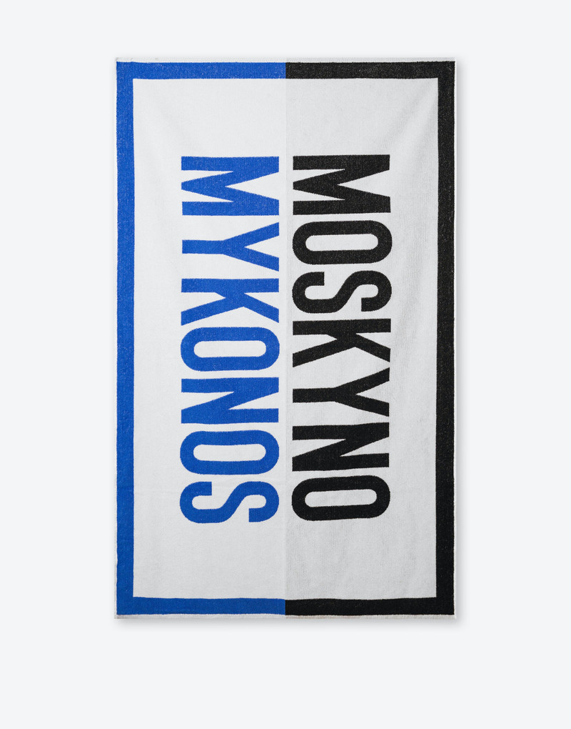 LIMITED EDITION MOSKYNO MYKONOS BEACH TOWEL 1