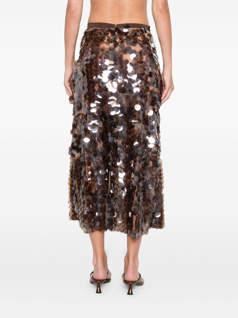 sequinned midi skirt 4