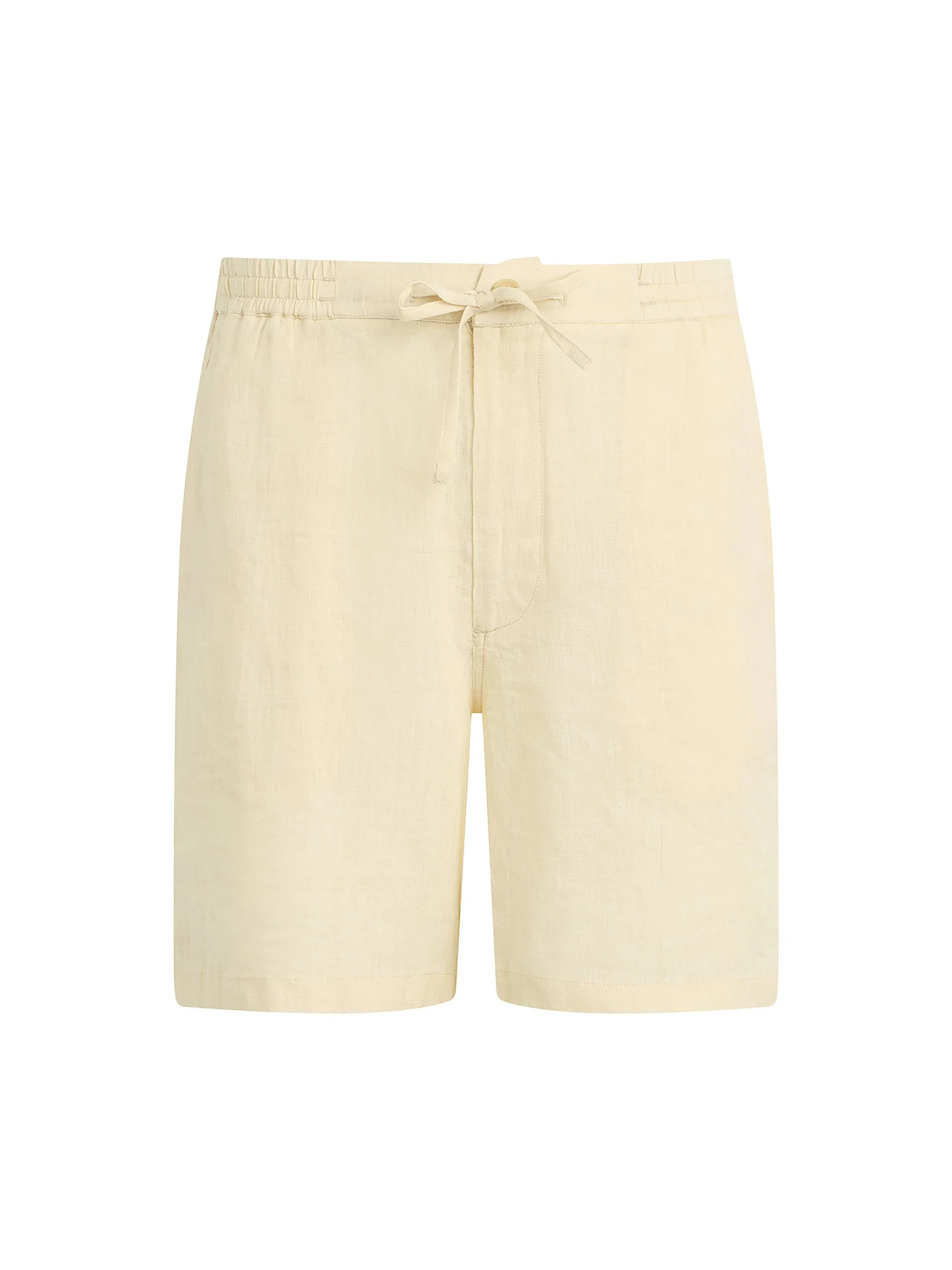 Men's Linen Drawstring Shorts - Summer Sand - 1