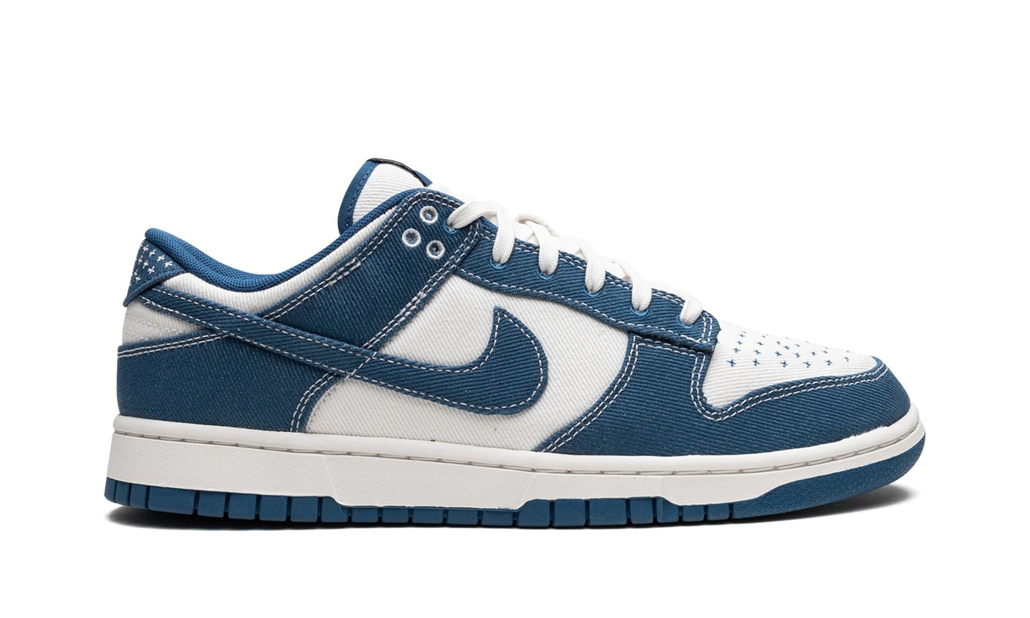 Dunk Low "Shashiko - Industrial Blue" - 6