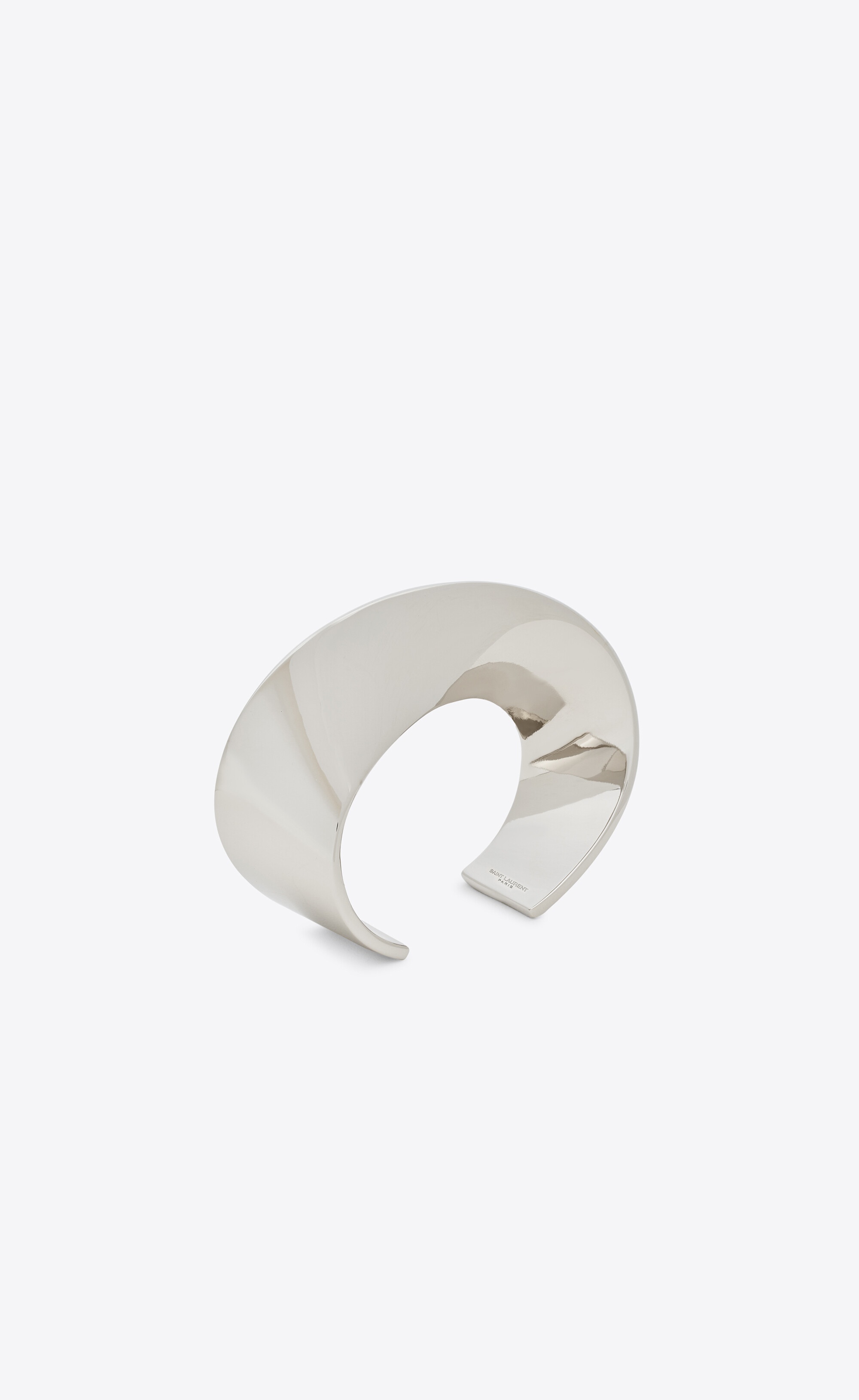 swirl cuff in metal - 1