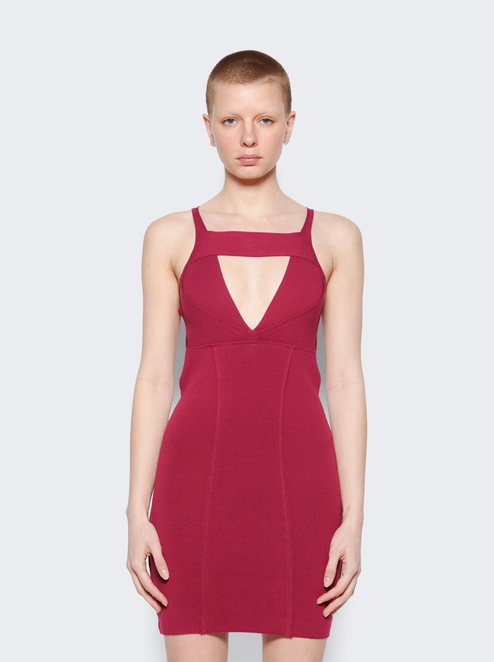 Sling Mini Dress Fuchsia - 3