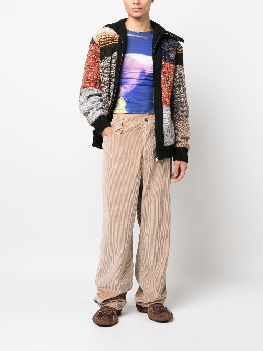 District corduroy trousers - 2