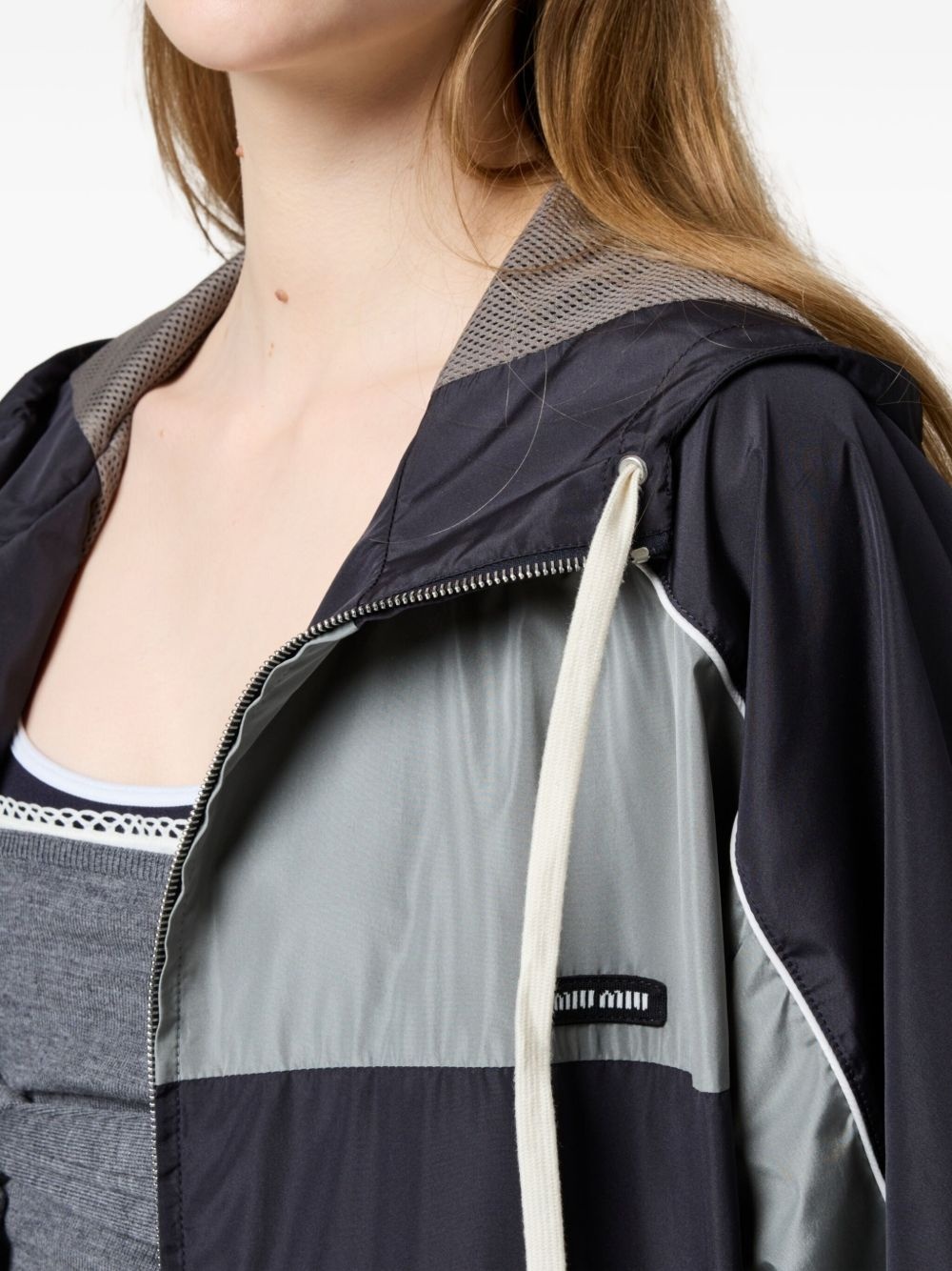 logo-print bomber jacket - 5