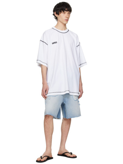VETEMENTS White Inside Out T-Shirt outlook