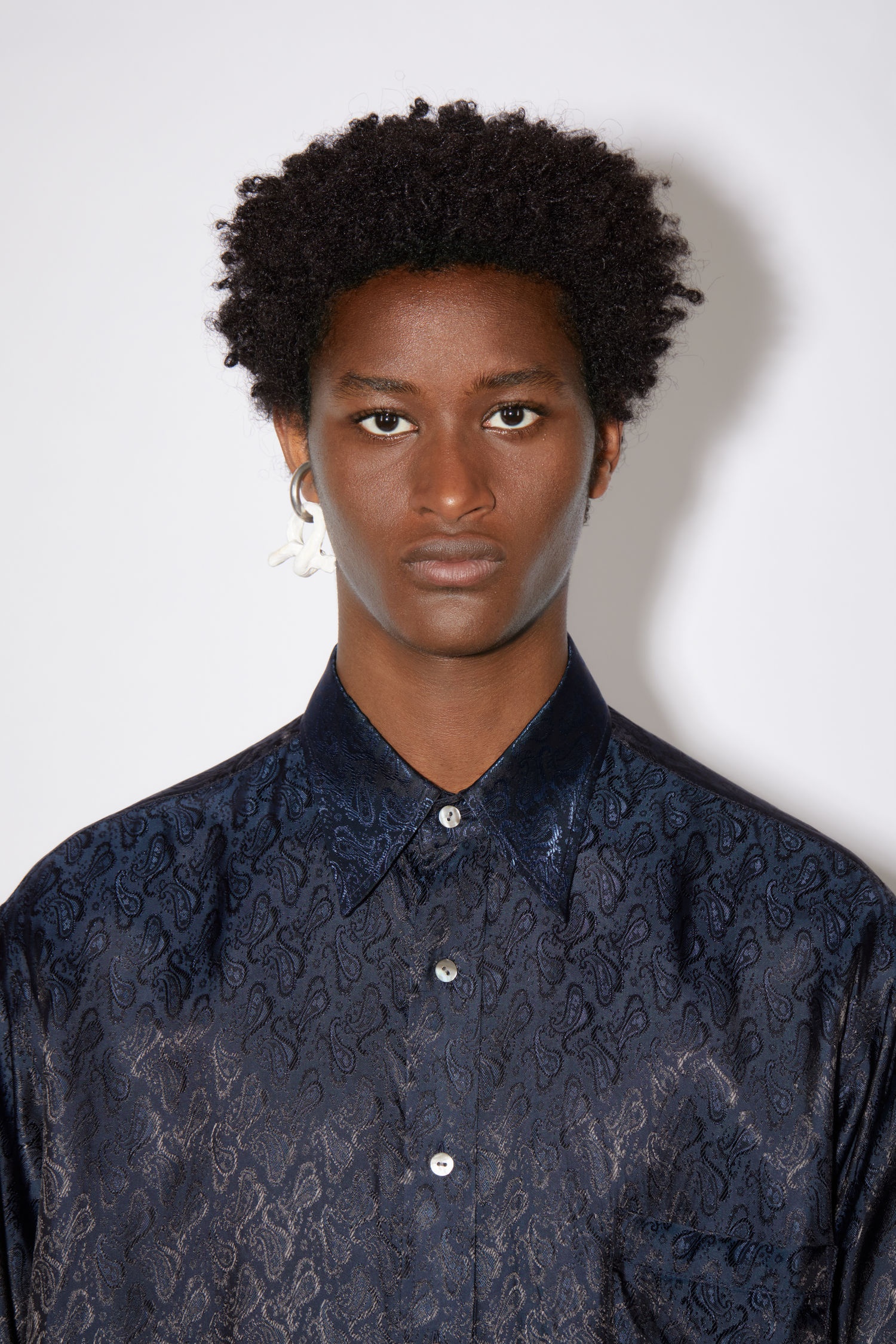 Paisley shirt - Navy - 6