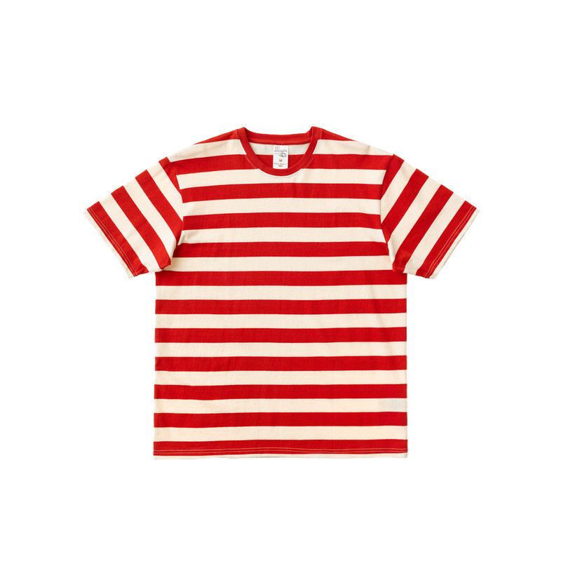 Uno Block Stripe Offwhite/Red 7