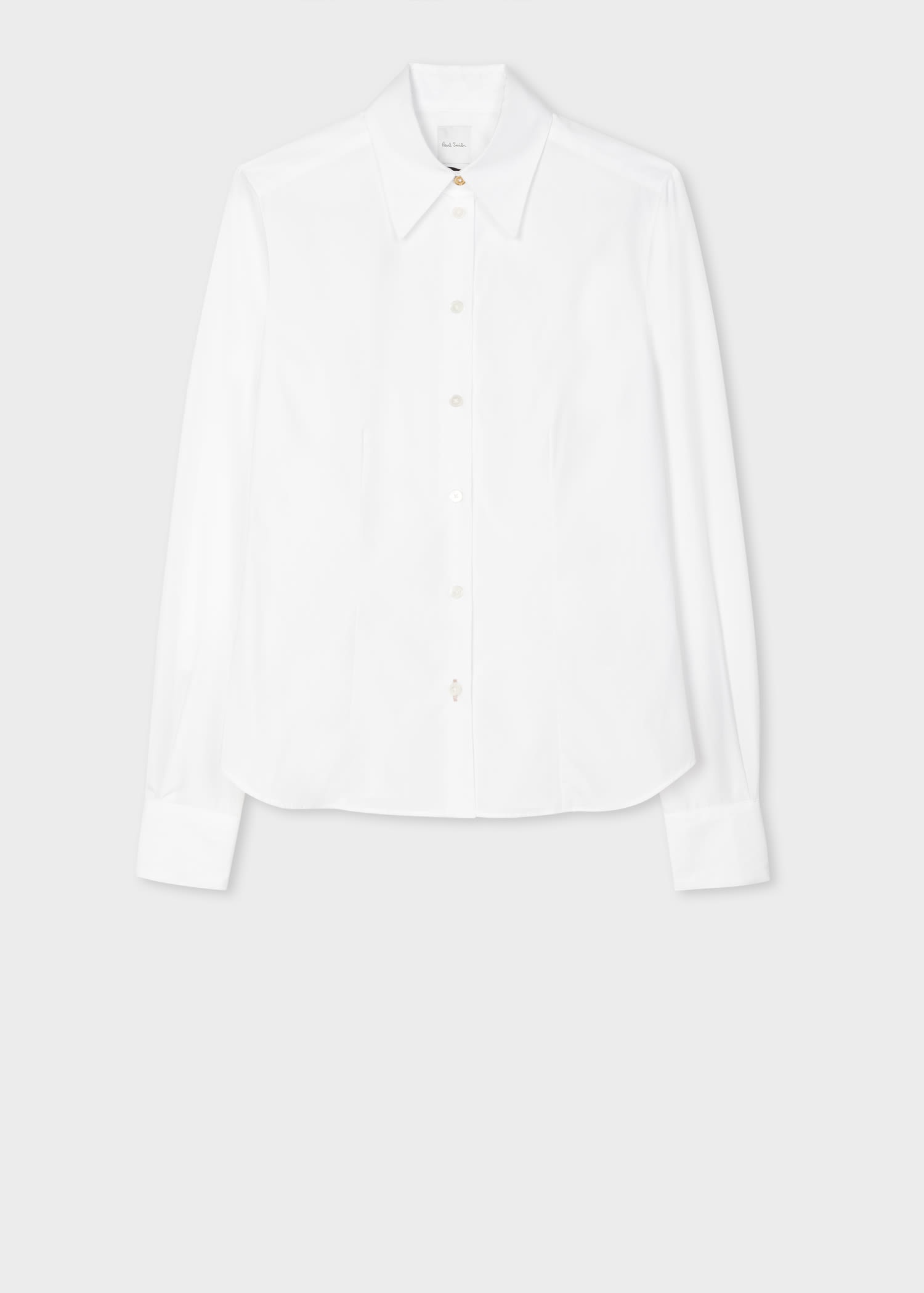 Cotton Poplin 'Signature Stripe' Cuff Shirt - 1