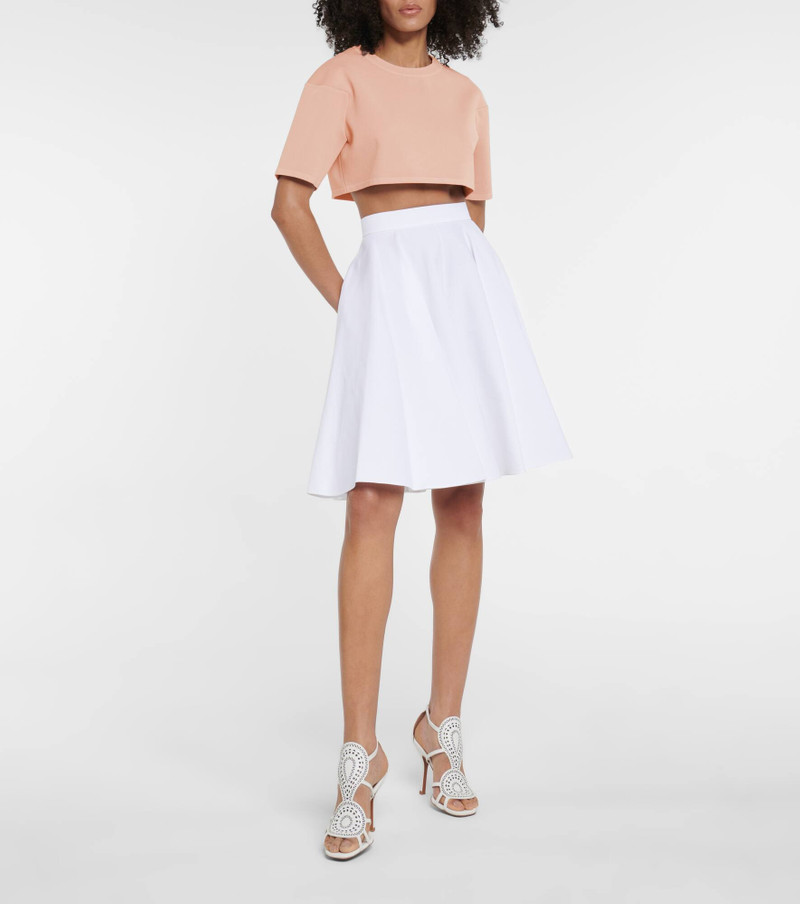 Alaïa Stretch-knit crop top outlook