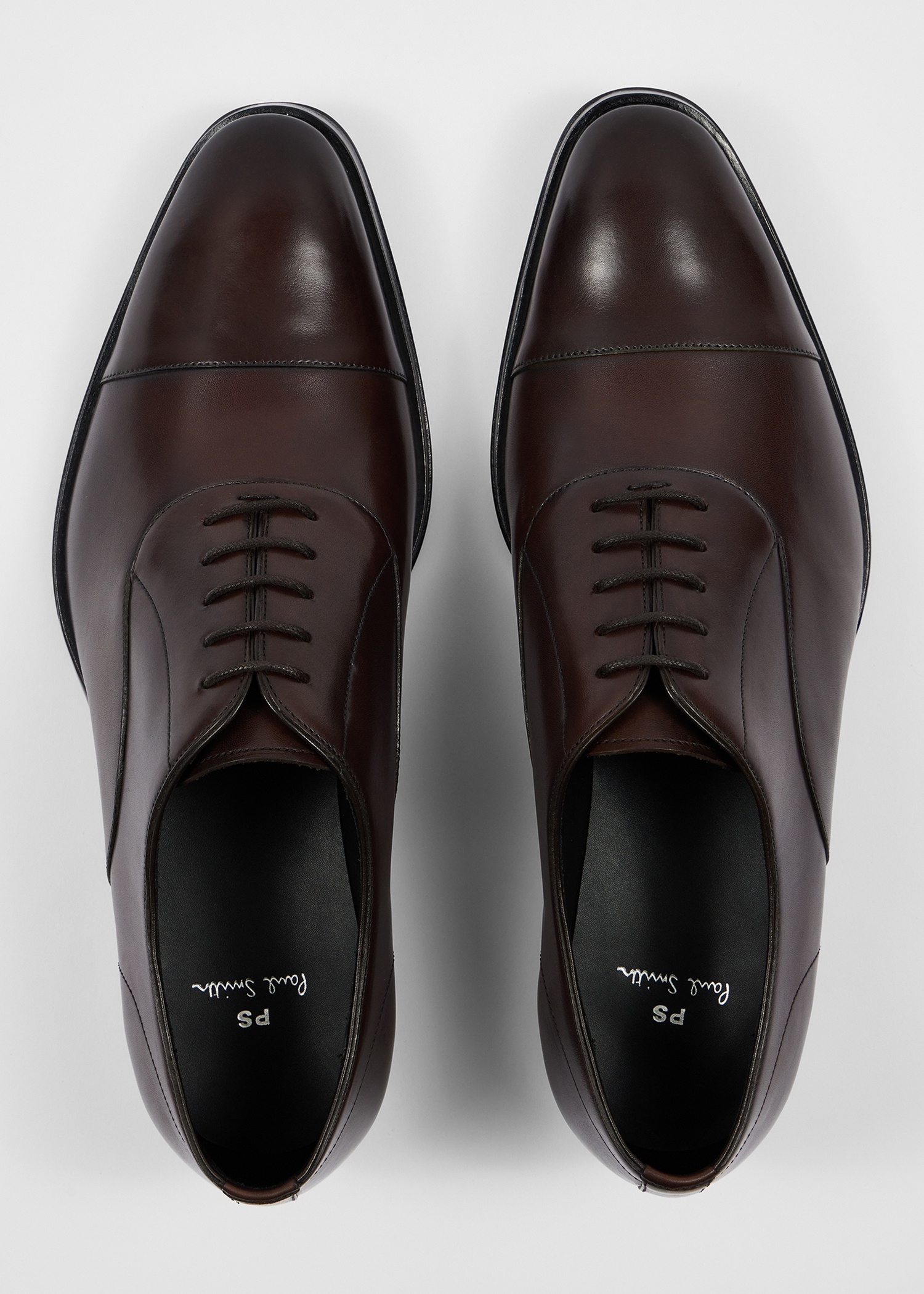 Leather Dark Brown 'Portman' Shoes - 2