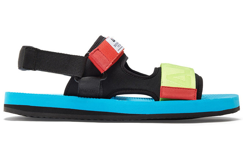 FILA (WMNS) FILA Capri Sandal 'Black Blue Red' T12W024503FBS outlook