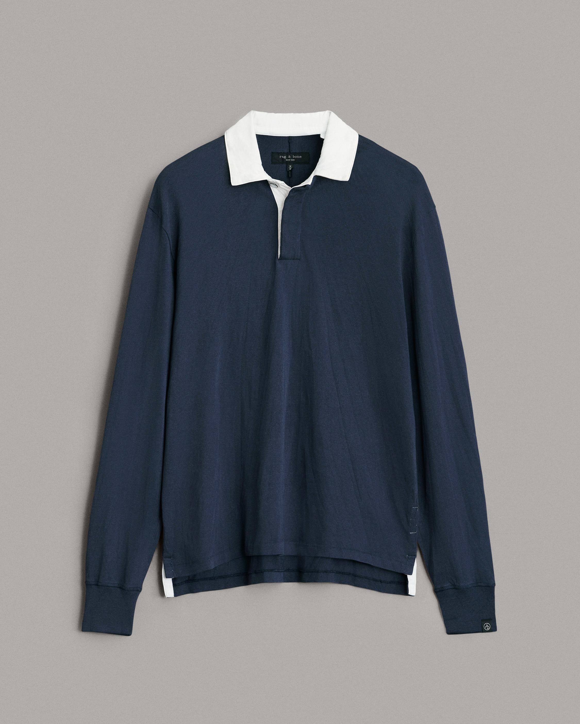 Garment Dye Cotton Rugby
Classic Fit Polo - 1