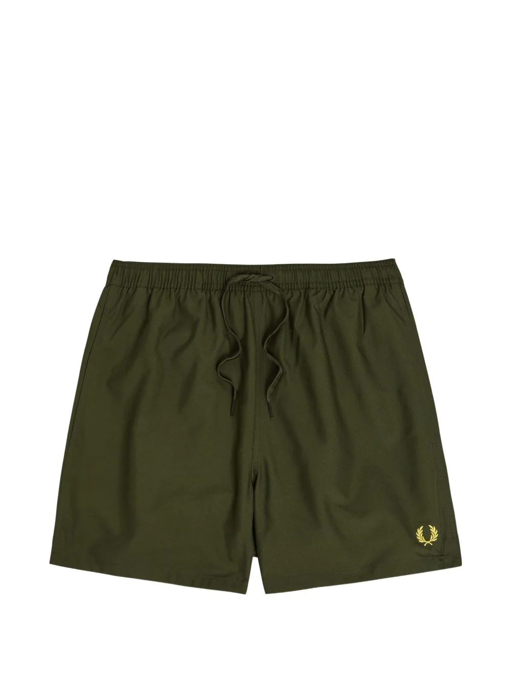 drawstring swim shorts - 1