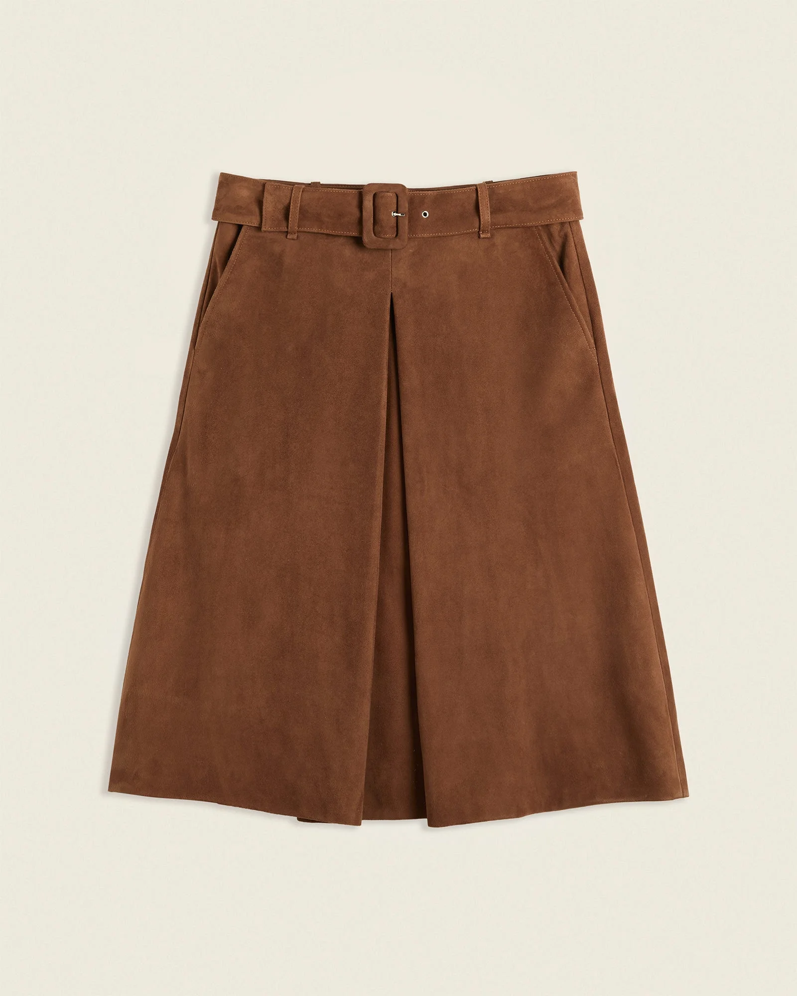 Suede skirt - 1