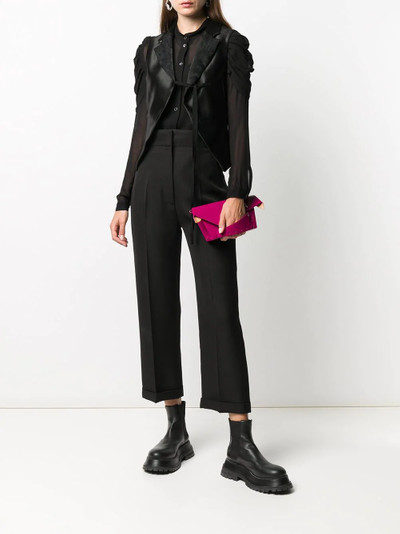 Ann Demeulemeester tie fastening gilet outlook