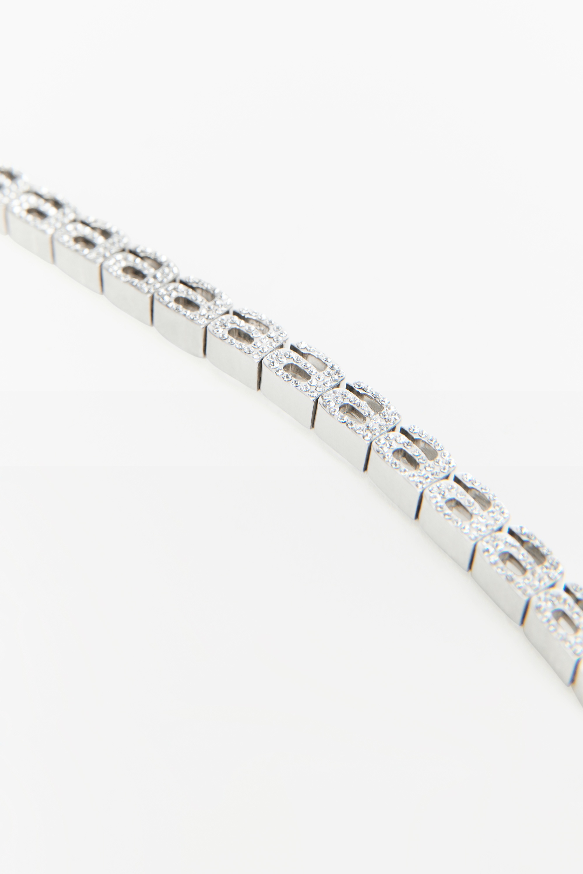 DIAMANTE A TENNIS BRACELET IN BRASS - 2