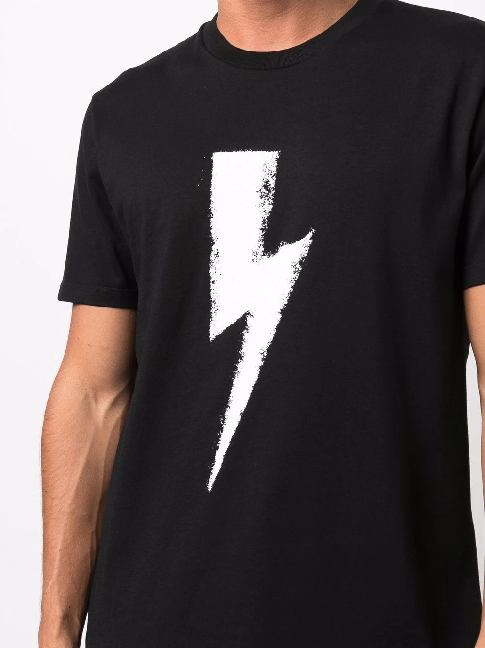 Thunderbolt print T-shirt - 5