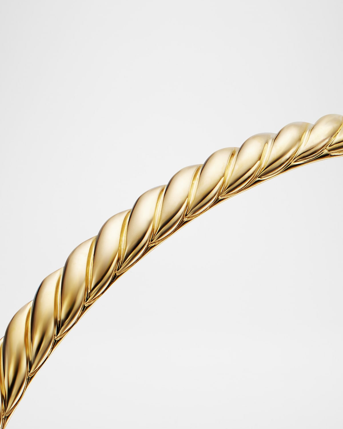 Sculpted Cable Bracelet in 18K Gold - 2
