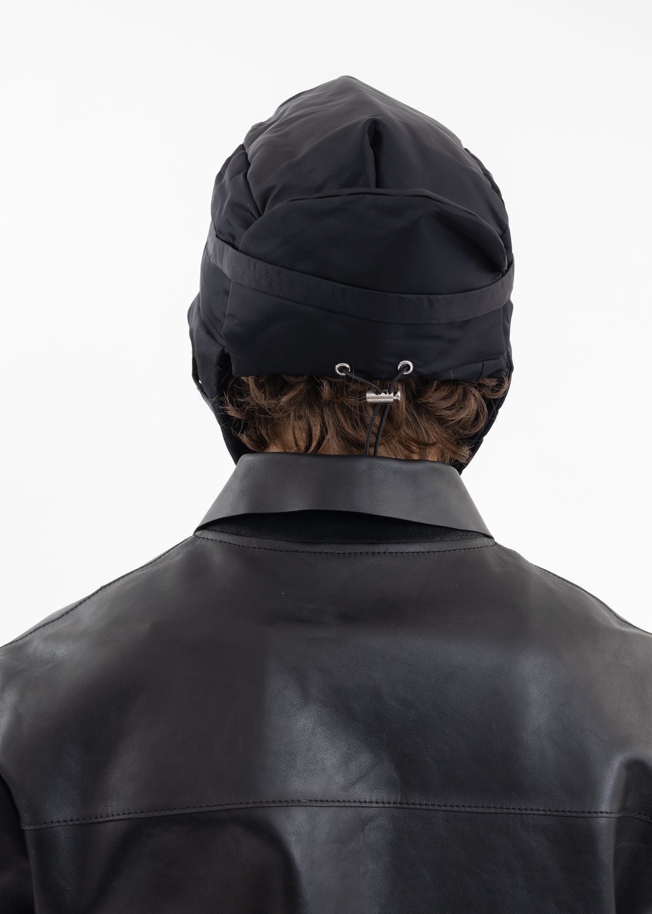 BLACK SURREPTITIOUS TRAPPER HAT - 9