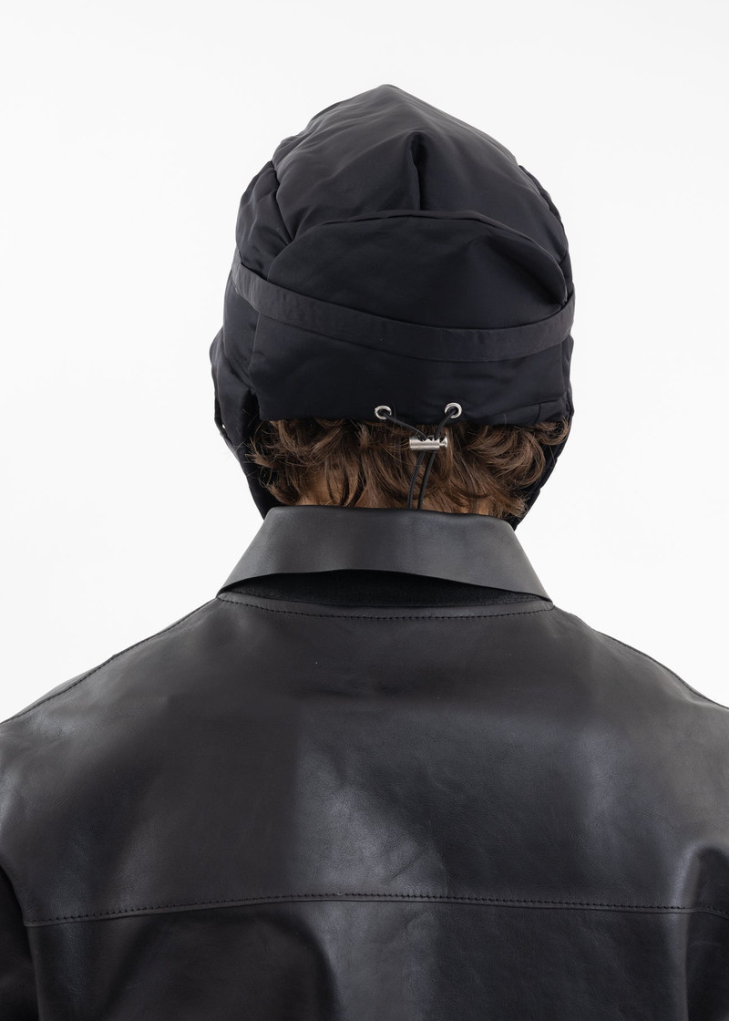 BLACK SURREPTITIOUS TRAPPER HAT 9