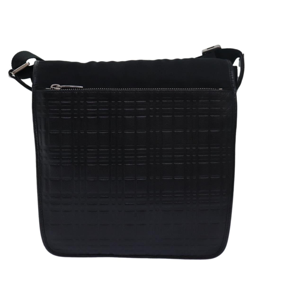 Burberry Shoulder Bag Nylon Black - 13