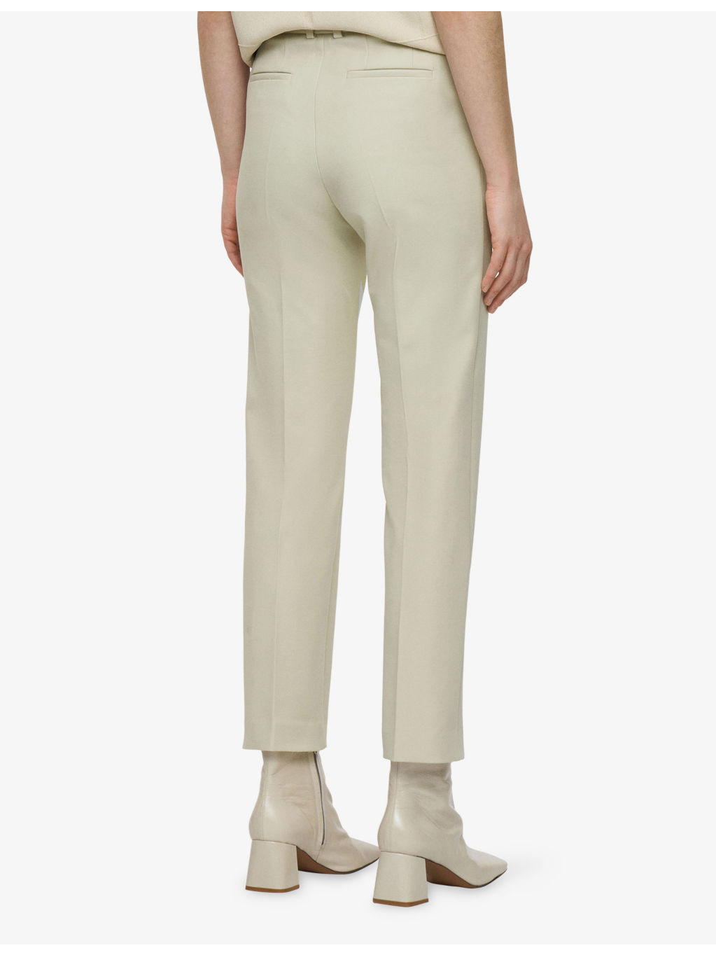 Coleman Straight-Leg Mid-Rise Stretch-Cotton Trousers - 3