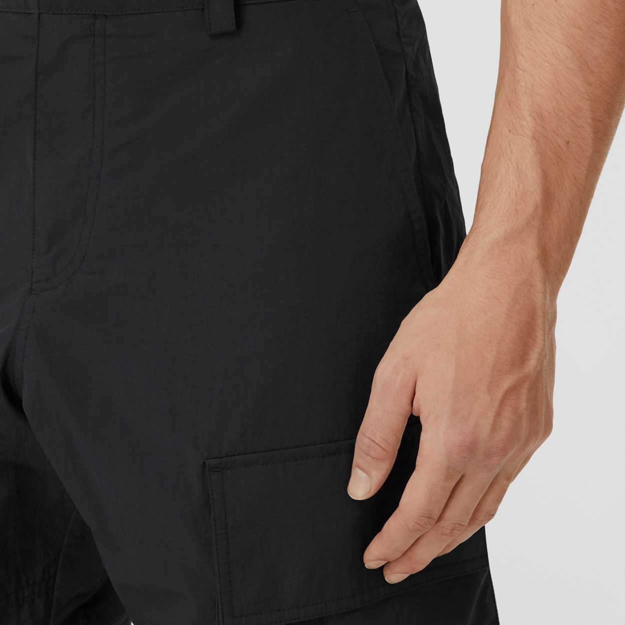 Technical Cotton Cargo Trousers - 3