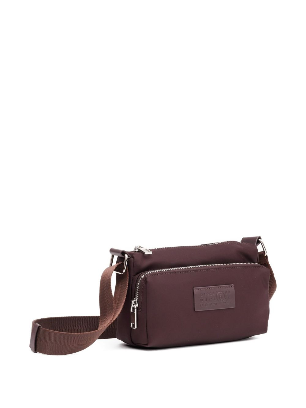 Numeric-patch cross body bag - 5