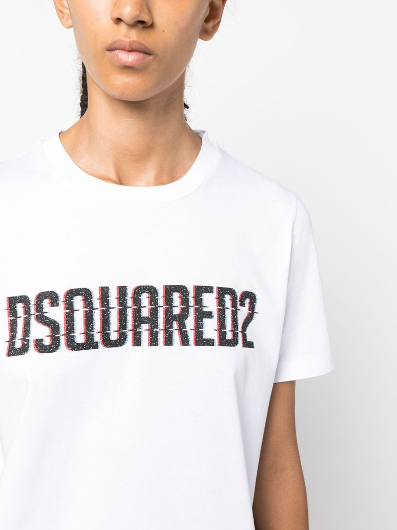 logo-print cotton T-shirt 5