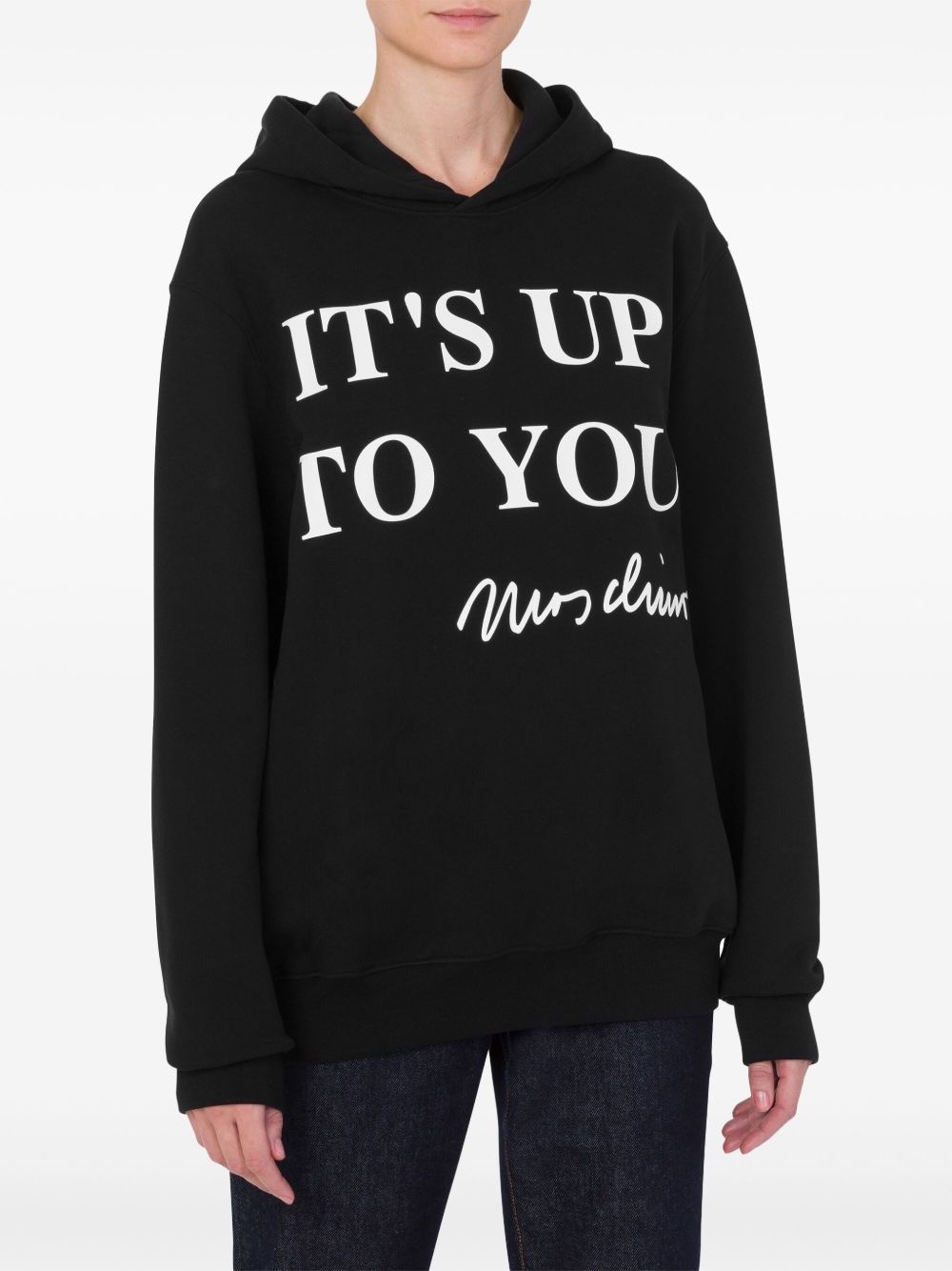 logo-print hoodie - 2