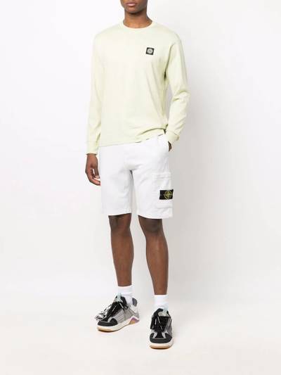 Stone Island Compass badge track shorts outlook