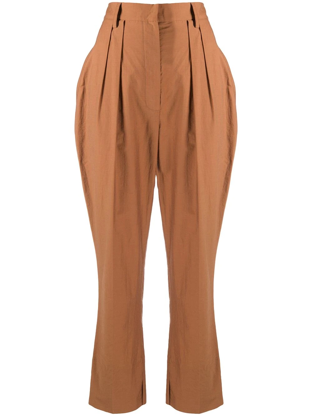 Nanushka Cropped Kick Flare Trousers - Farfetch