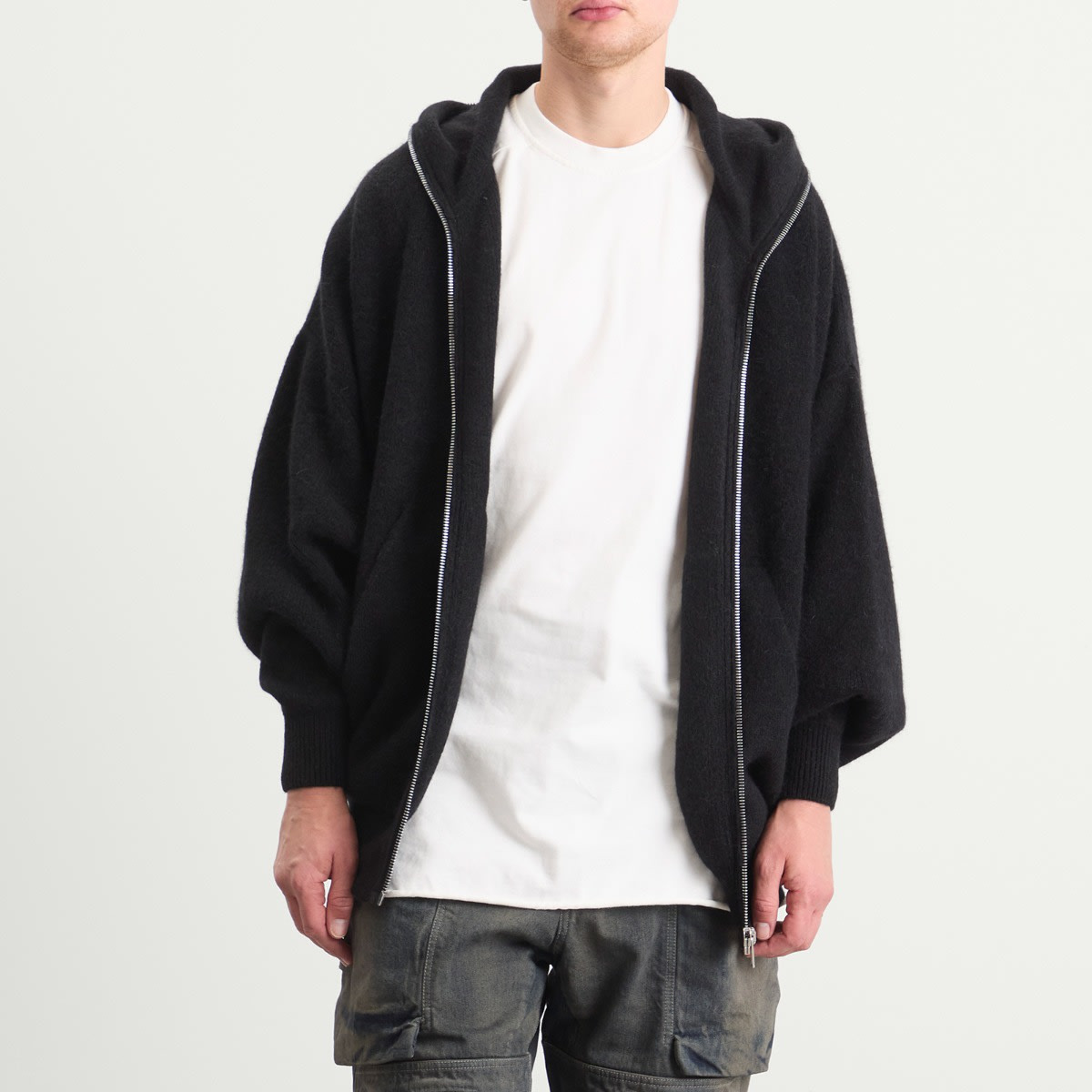 Rick Owens Alpaca Gimp Hoodie - 2