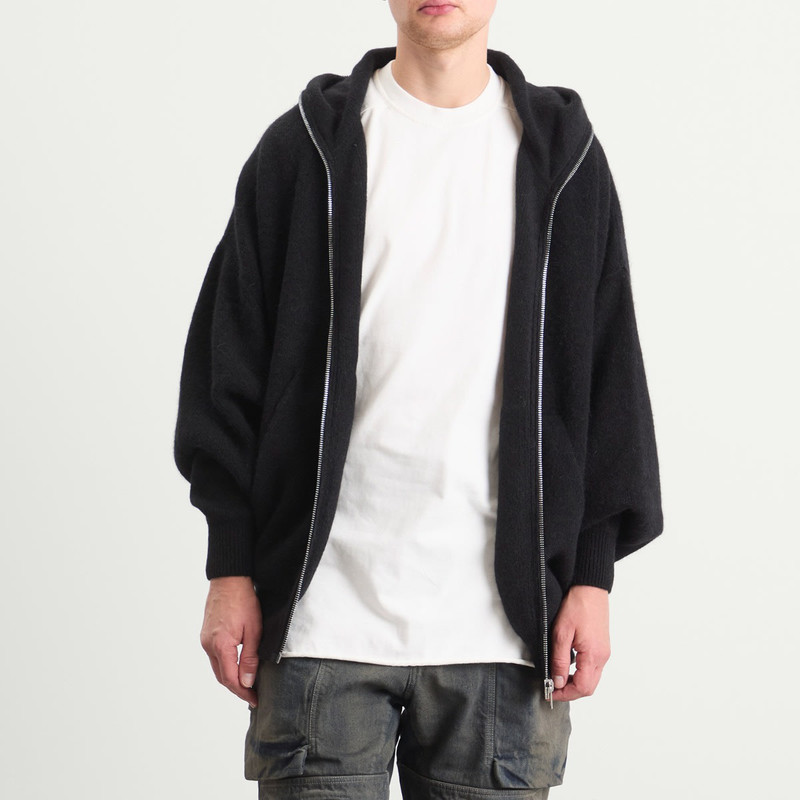 Rick Owens Rick Owens Alpaca Gimp Hoodie outlook
