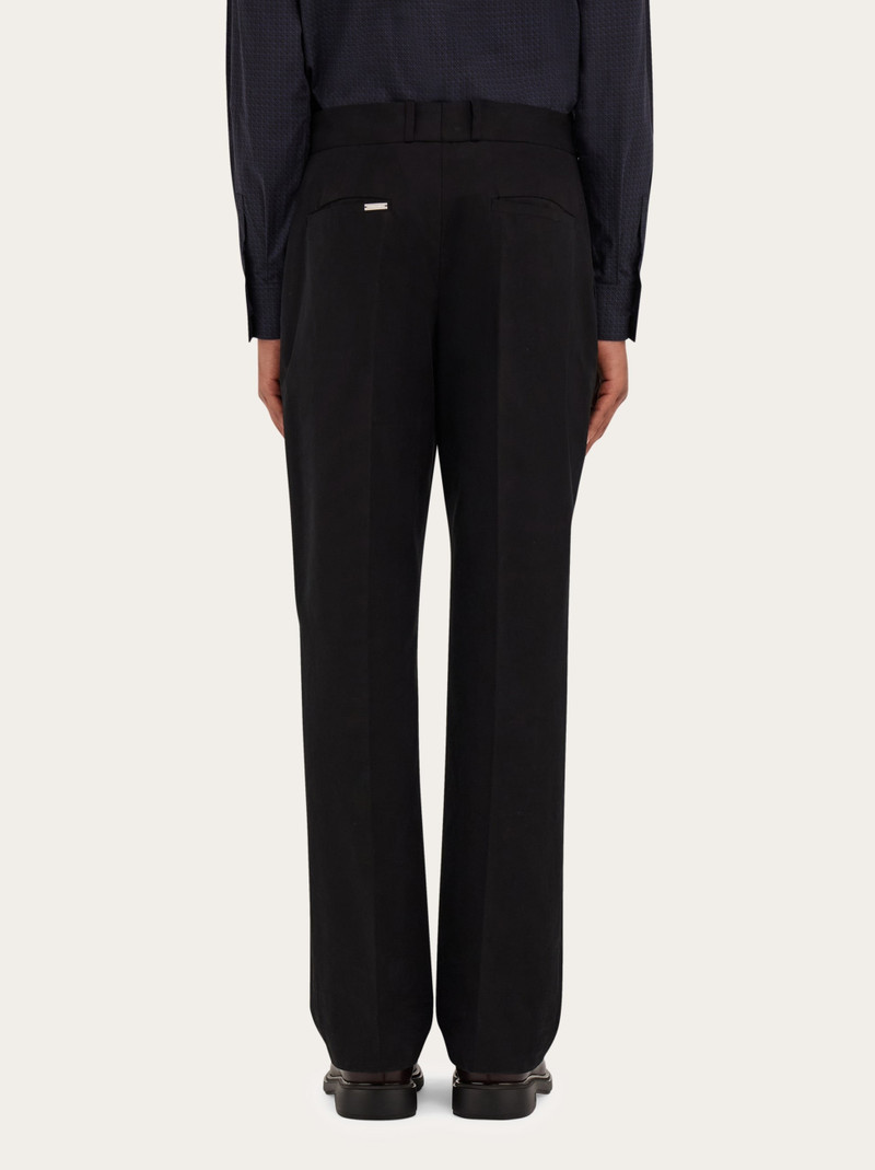 Cotton canvas pants 4