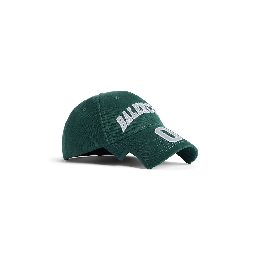 Men's Basketball Cap in Dark Green - 2