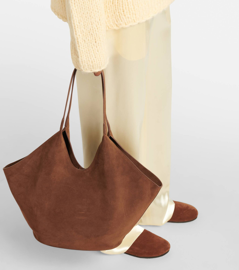 Phantom Large suede tote bag 6