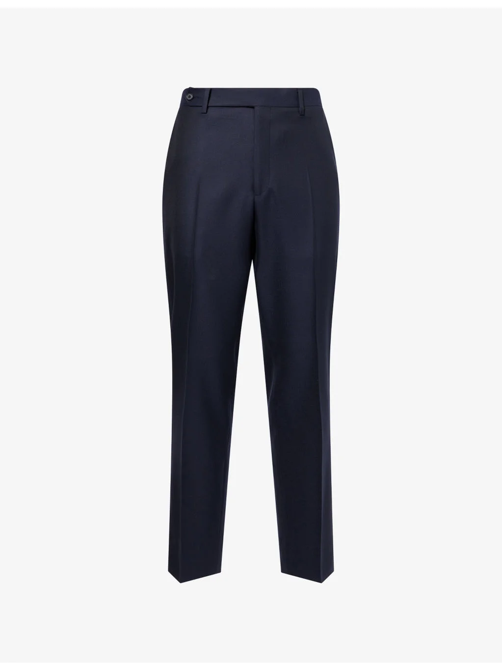 Straight-Leg Wool Trousers - 1