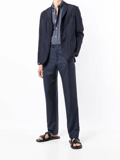 Brioni single-breasted blazer outlook