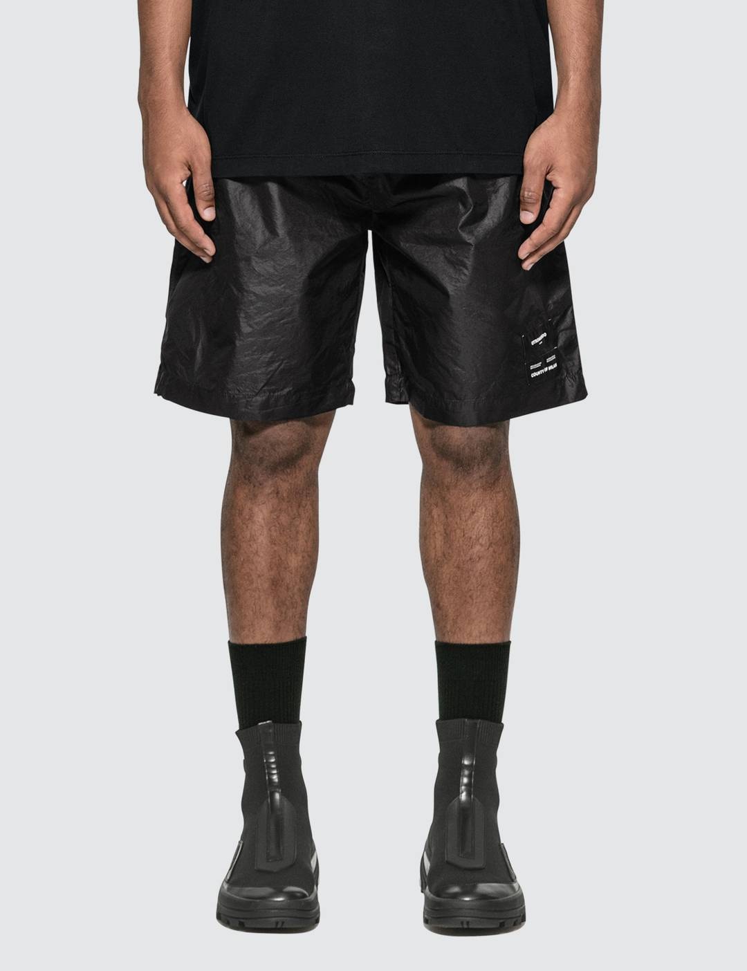 Logo Zipped Shorts - 1