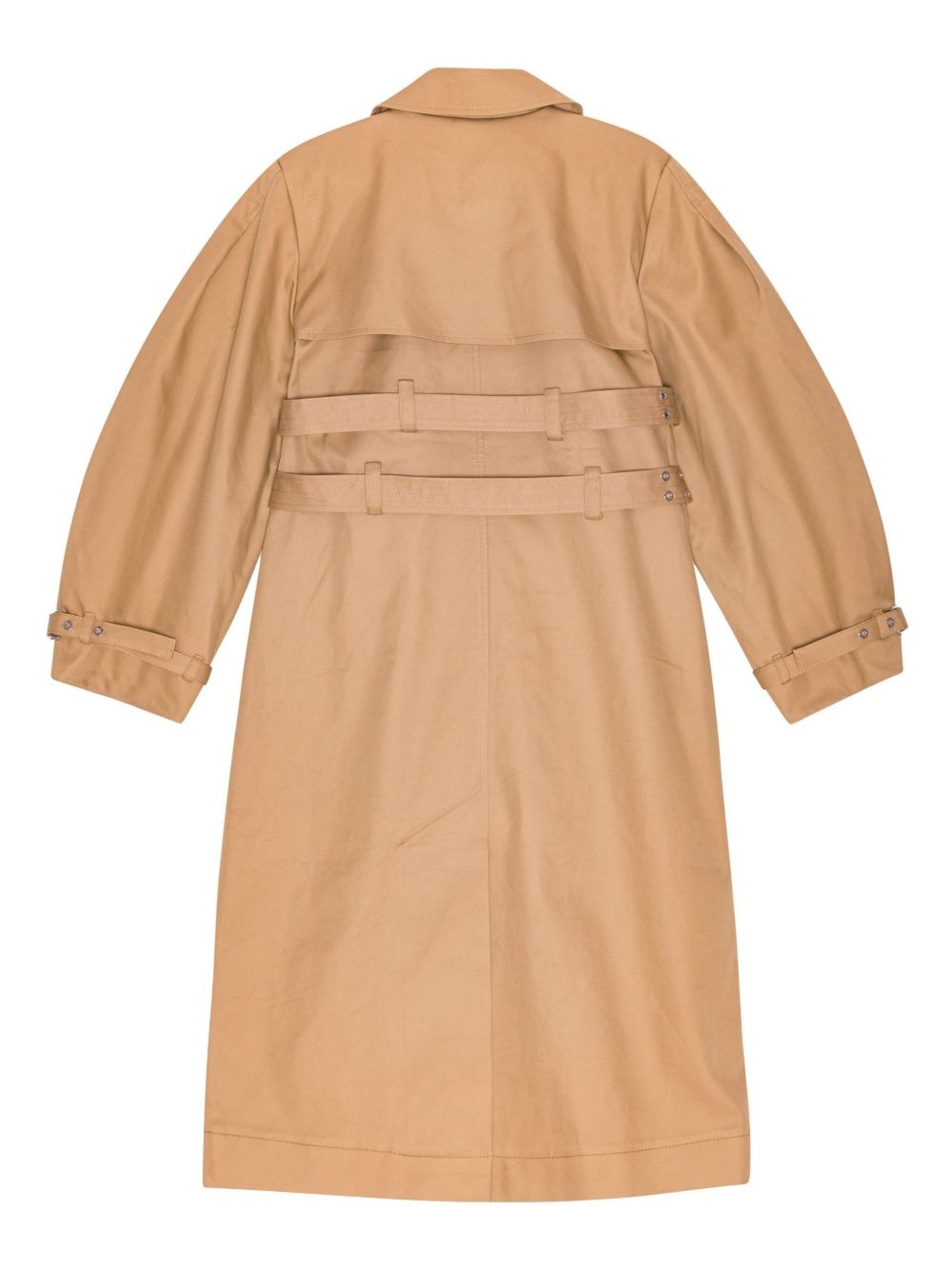 belted trench coat - 6