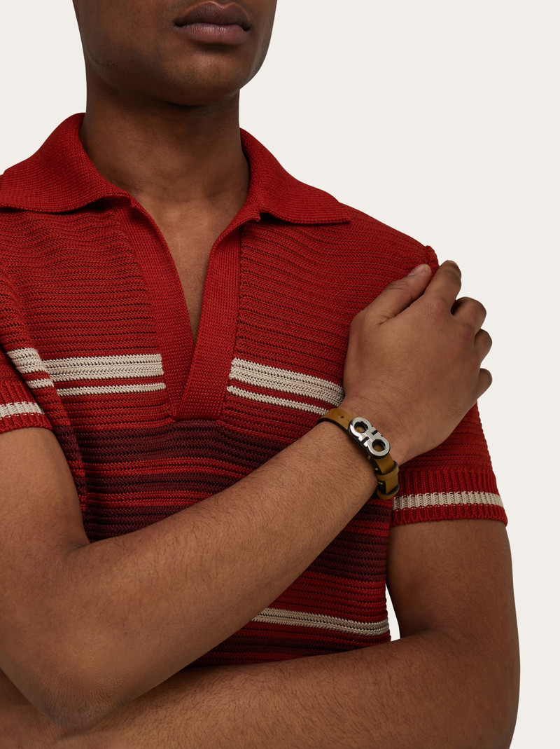 Double Gancini bracelet 3