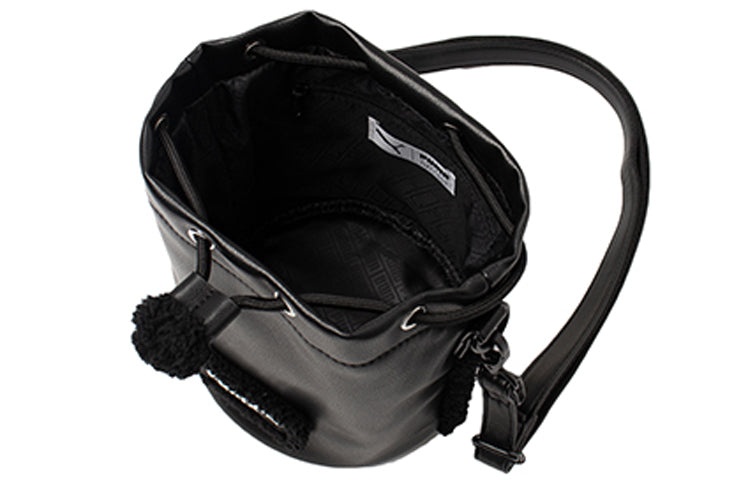(WMNS) PUMA Prime X-Mas Bucket Bag 'Black' 077474-01 - 4