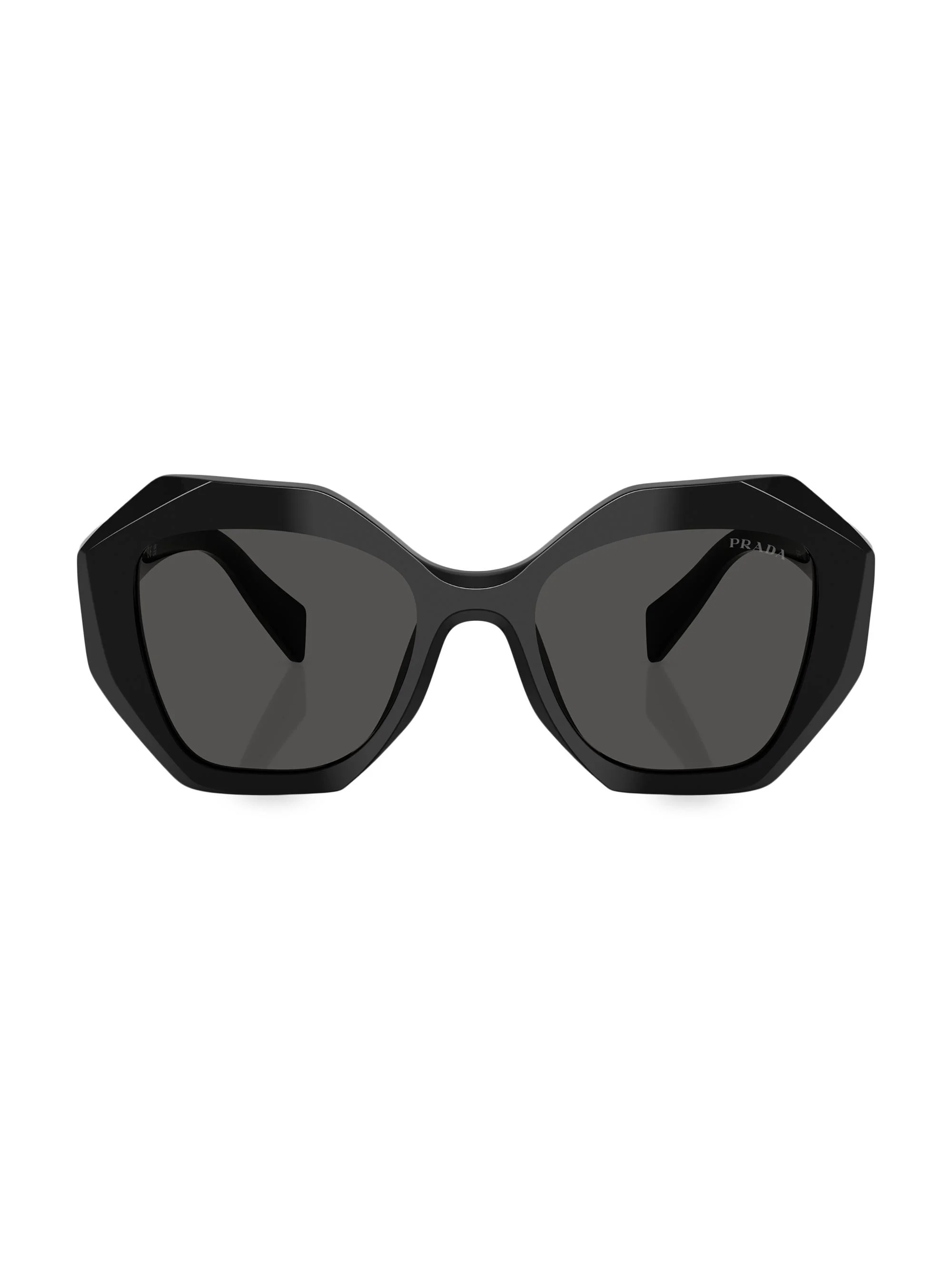 Women's 53MM Geometric Sunglasses - Darkgreyblack - 1